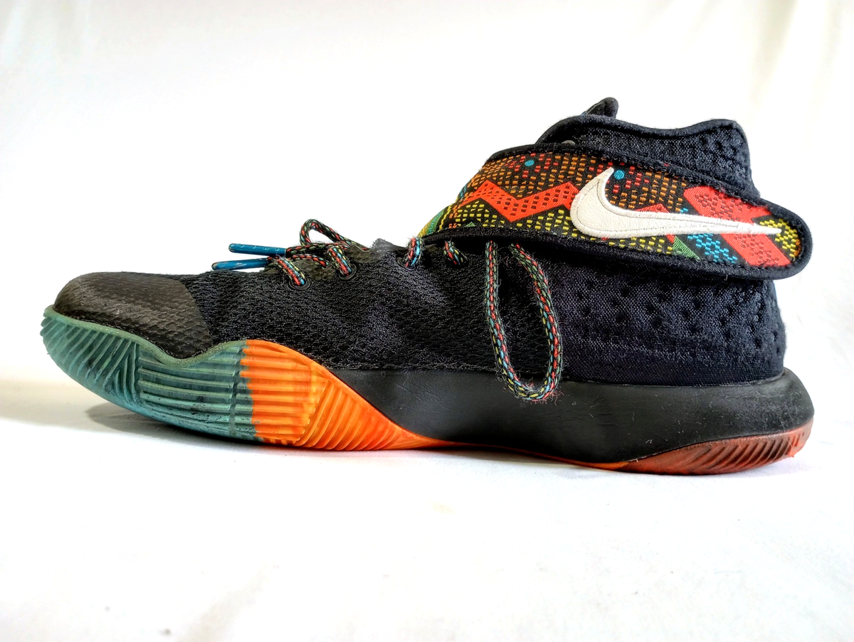 Nike Kyrie 2 BHM Men's Basketball Shoes, Sneakers, Black, Size 9.5