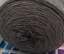 5 lb 5.1 oz 1 Wool Yarn Weaving Knitting Macrame Art 1600 ypp Grey