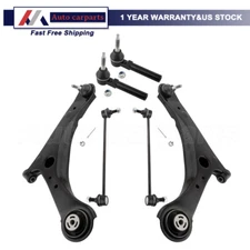 6pc Front Lower Control Arm Ball Joint Tie Rod for Dodge Grand Caravan ES800403