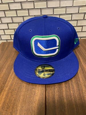 BRAND New Era 59Fifty Vancouver Canucks Fitted Hat Cap Size