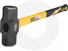 8Lb 36inch Heavy Duty Sledge Demolition Hammer Fibreglass Handle Rubberized Grip