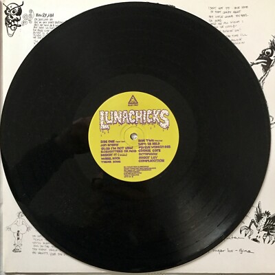 Lunachicks - 'Babysitters On Acid' LP Original 1990 Blast First