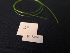 FIBER OPTICS, .029 YELLOW