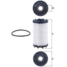 Oil Filter For Audi A7 4KA RS7 Mild Hybrid Quattro Mahle 06M115561E 06M115561H