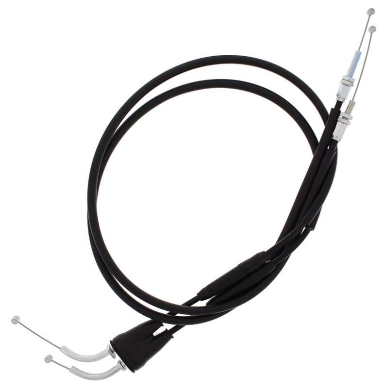 Câble de gaz en acier tressé haute fluidité pour Suzuki DRZ 400E et Kawasaki KLX