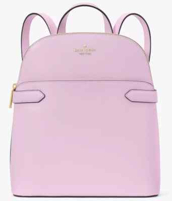 Kate Spade Staci Dome Backpack Lilac Pink Leather Bag KG021 Berry Cream $359