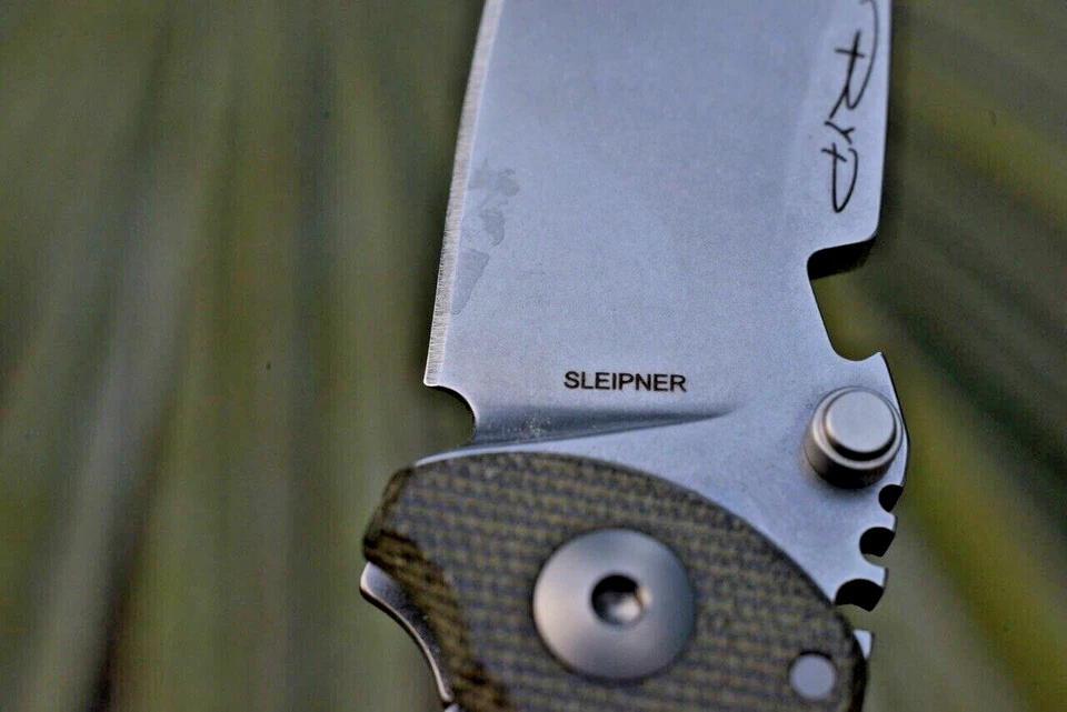 DPx Gear HEST/F "Survival" model Folding Knife with Sleipner blade Micarta grip - Image 4 of 4