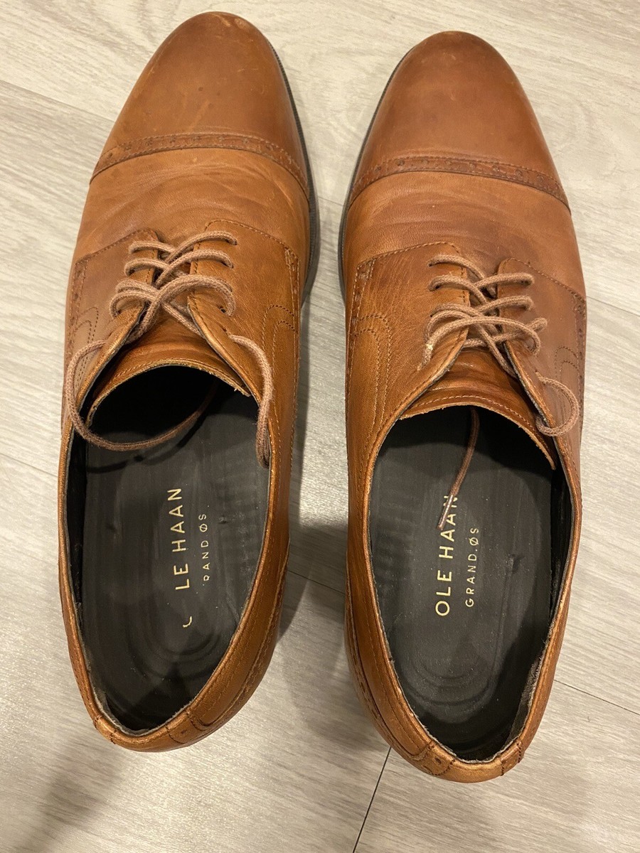 Cole Haan Men's Dress Shoes Jefferson Grand Cap Toe Oxford