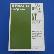 Renault Laguna II - elektrische Schaltpläne Werkstatthandbuch Modelljahr 2001