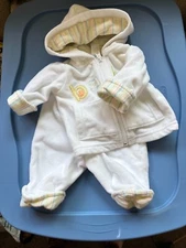 Carters NB BABY Applique Hooded Sweat Suit