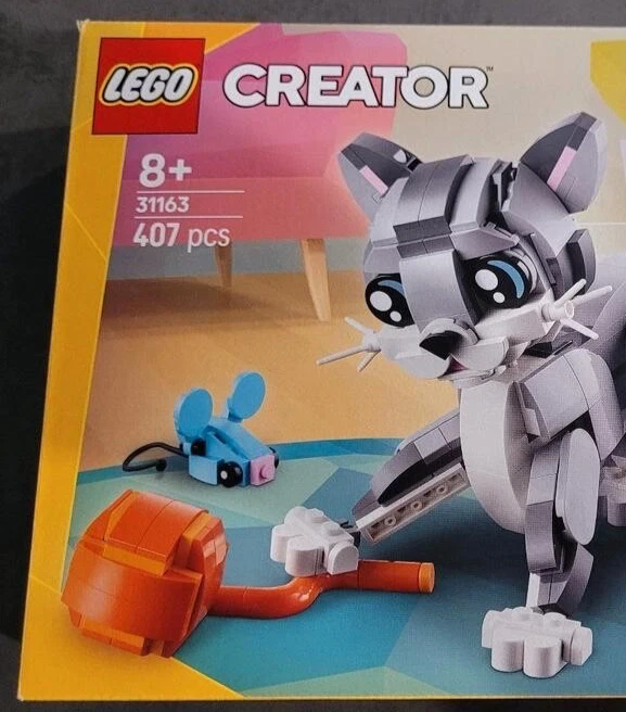 LEGO Creator 3 en 1 Playful Cat 31163 Juguete Kit de Construcción 407 piezas Foto 3 de 4