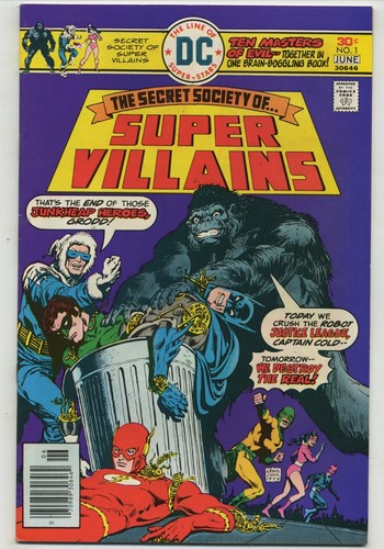 secret societ of super villains 1 high grade!