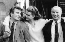 Actors Patrick Thompson, Brooke Shields and Russell Newman on the - Old Photo 2