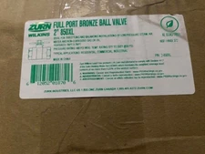 ZURN 2-850XL 2" Full Port Ball Valve (Lead Free)