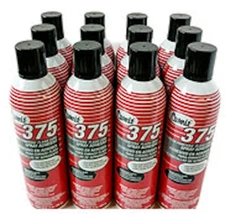 Screen Printers Flash Cure Spray Adhesive - Case of 12 (20 Oz) Cans, Red