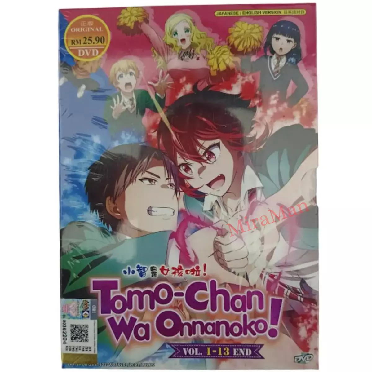 TOMO-CHAN WA ONNANOKO! - Anime Tv Series Dvd Box Set (1-13 Eps