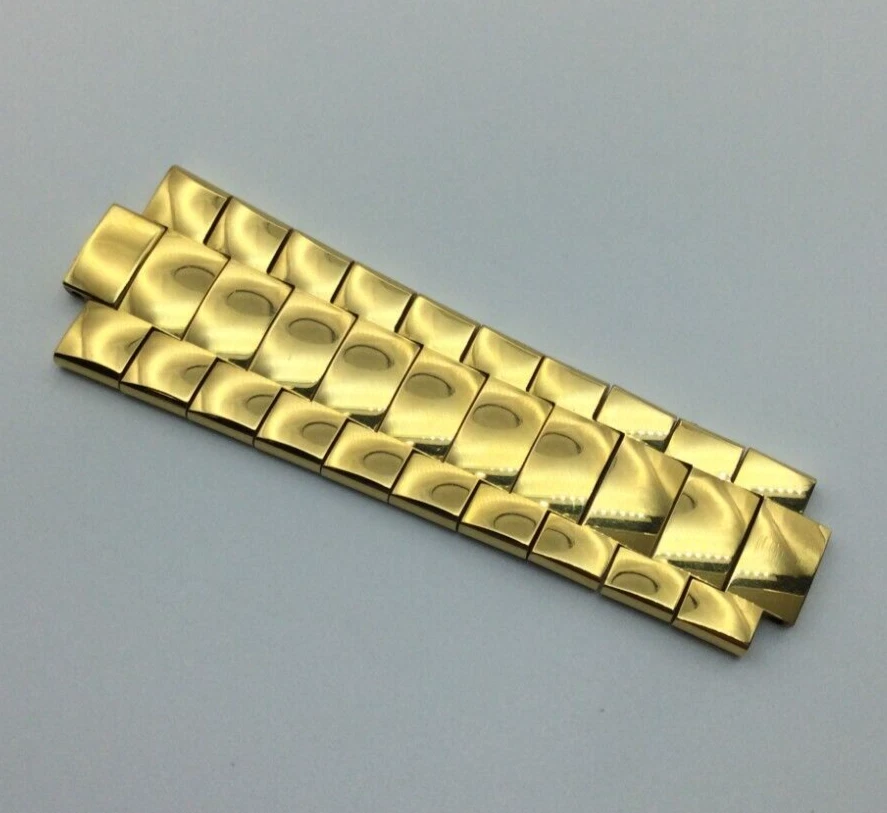 BRACELET DEMI MONTRE GUCCI ORIGINAL 19 MM POUR 3300 M JAUNE 1ÈRE GÉNÉRATION