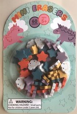 Target 60 Clouds  Stars Mini Erasers for Teacher Supplies or Party Favor Bags