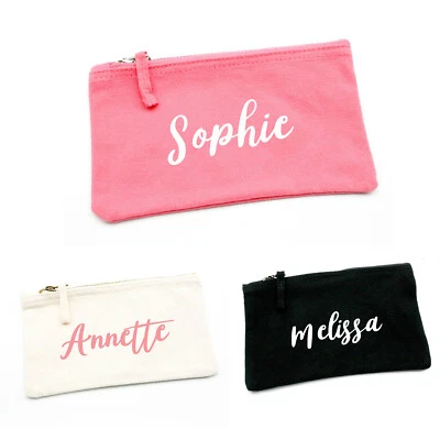 NOVELTY GIFTS AND CARDS Personalisierte Schminktasche NAME Zubehör Geschenk Reise