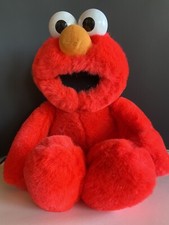 Vintage 1993 ABC ELMO Sesame Street Singing Plush doll 17 Huggable Loveable EUC