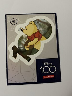 Disney 100 Auchan Sticker - Winnie the Pooh 100 - 75