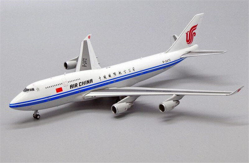 JC WINGS Air China For Boeing B747-400 B-2472 1/400 Aircraft Pre