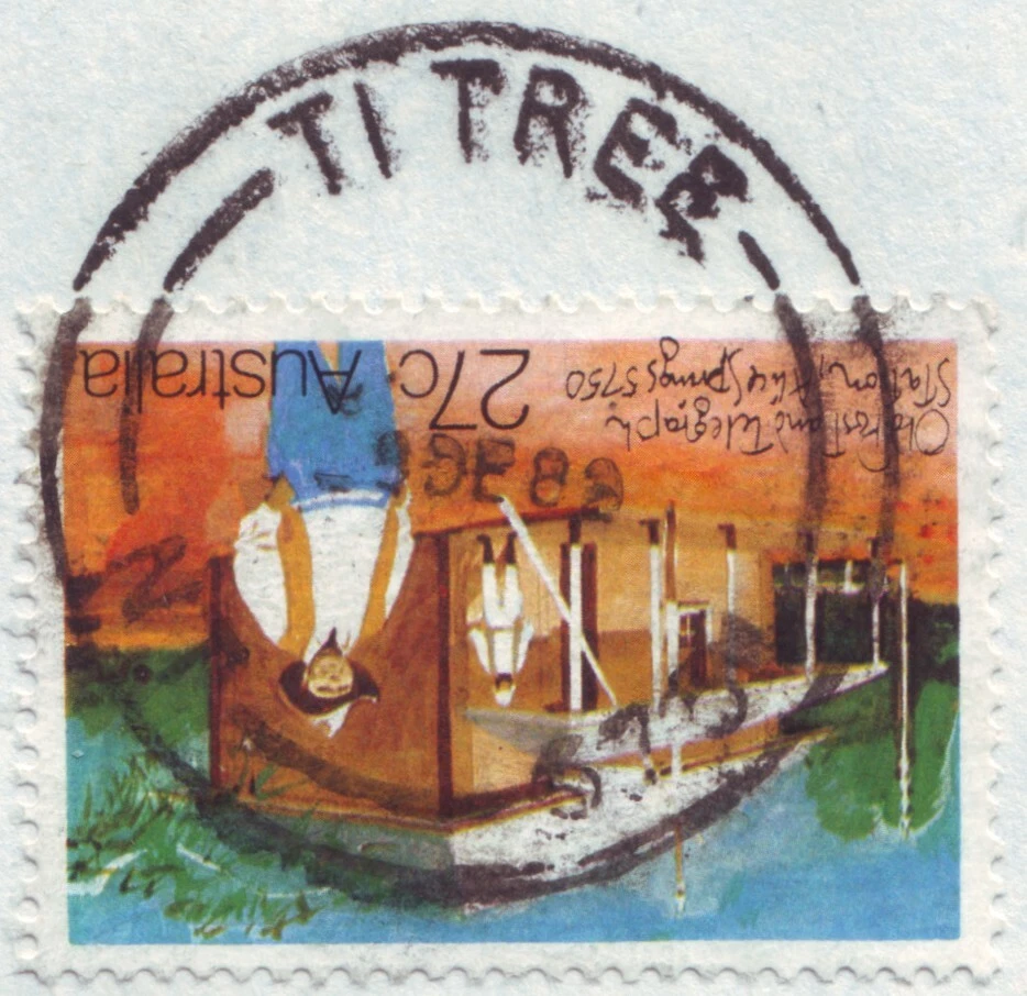 TERRITORIO DEL NORTE MATASELLOS "TI TREE" EN PORTADA COMERCIAL FECHA 1983 (RU6918) Foto 2 de 2