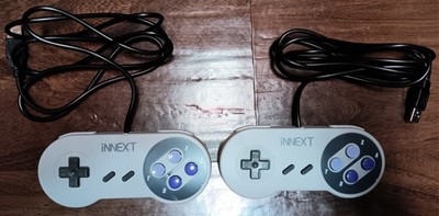 2 Pack SNES Retro USB Super SNES Controller Gamepad for PC & MAC Raspberry Pi