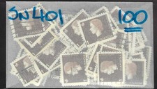 Canada - 1962-63 - Cameo - Lot of 100 stamps - Unitrade no 401 - Used