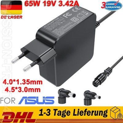 65W Netzteil Ladegerät für ASUS ADP-65GD B PA-1650-78 Spitze: 4,0 mm * 1,35 mm