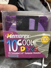 Memorex 10 Cool Disk PC Formatted 3.5 1.4MB, ...