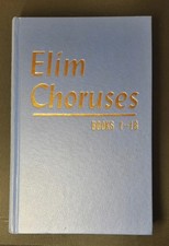 Hymn Book: Elim Choruses Books 1-18 - 1966 Blue hardback - Victory Press