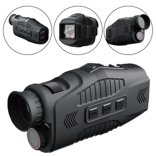 Monoculaire Vision Nocturne 4K – Zoom 28x, Batterie 3600 MAh, Enregistrement Photo/vidéo Monoculaire Enregistrement Photo Vidéo