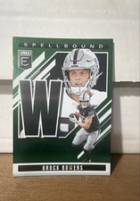 2025 Panini Donruss Elite - Spellbound Brock Bowers #22 Green