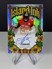 2026 Topps Flagship Le’Veon Bell Island Ink Auto II-LB Steelers SSP