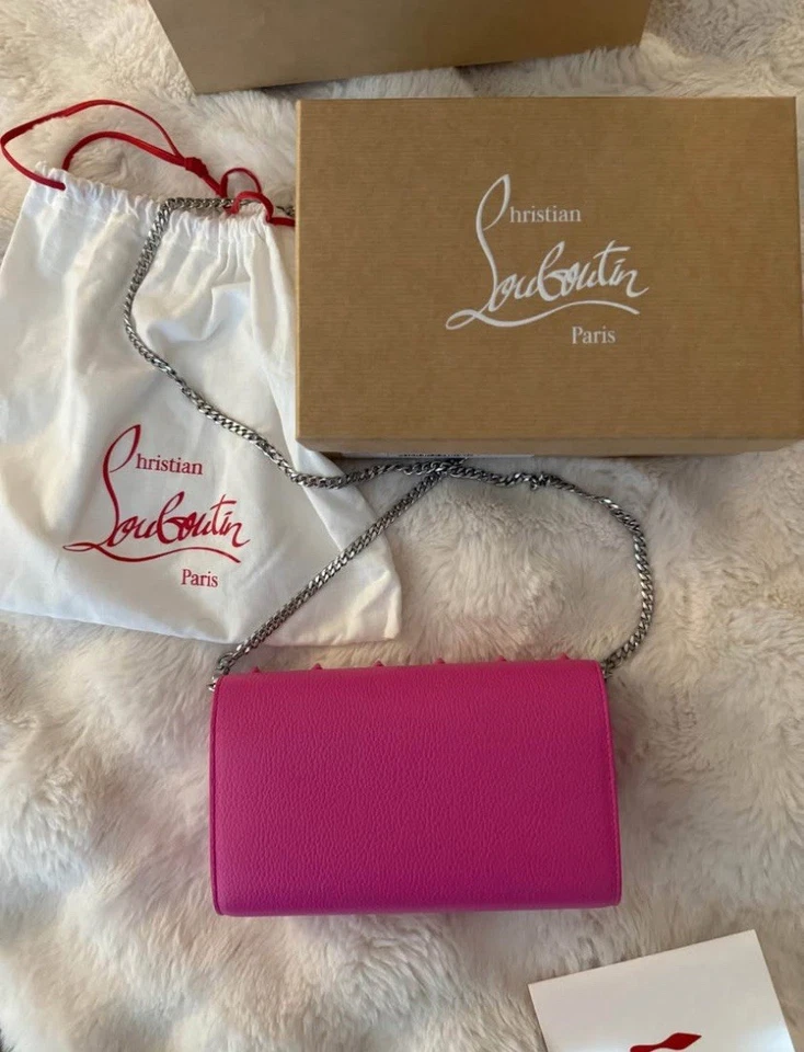 Christian Louboutin Pink Paloma Bag -excellent Condition - Image 4 of 4