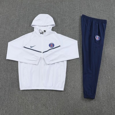 Nike Paris Saint-Germain (PSG) Windjacke Weiß Größe S bis 2XL 