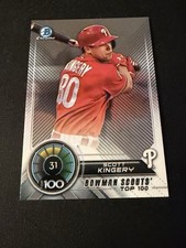 2018 Bowman Scouts' Top 100 Scott Kingery #BTP-31 Rookie RC