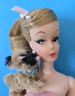 1960s Vintage Barbie/Bild Lilli Ponytail Clone - Blonde ELITE WENDY Doll w/Dog!