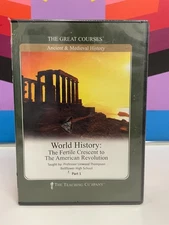 World History The Fertile Crescent To The American Revolution 3 DVD Set NEW