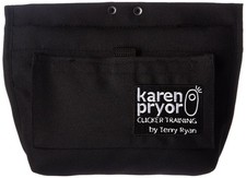 Karen Pryor Clicker Training Black Treat Pouch by Terry Ryan one size, 