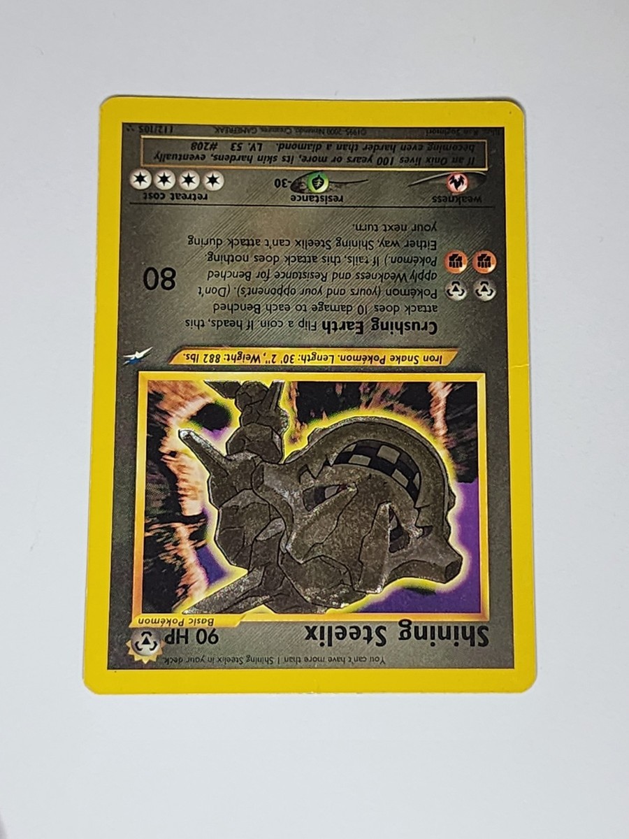 Shining Steelix 112/105 Neo Destiny Holo | eBay