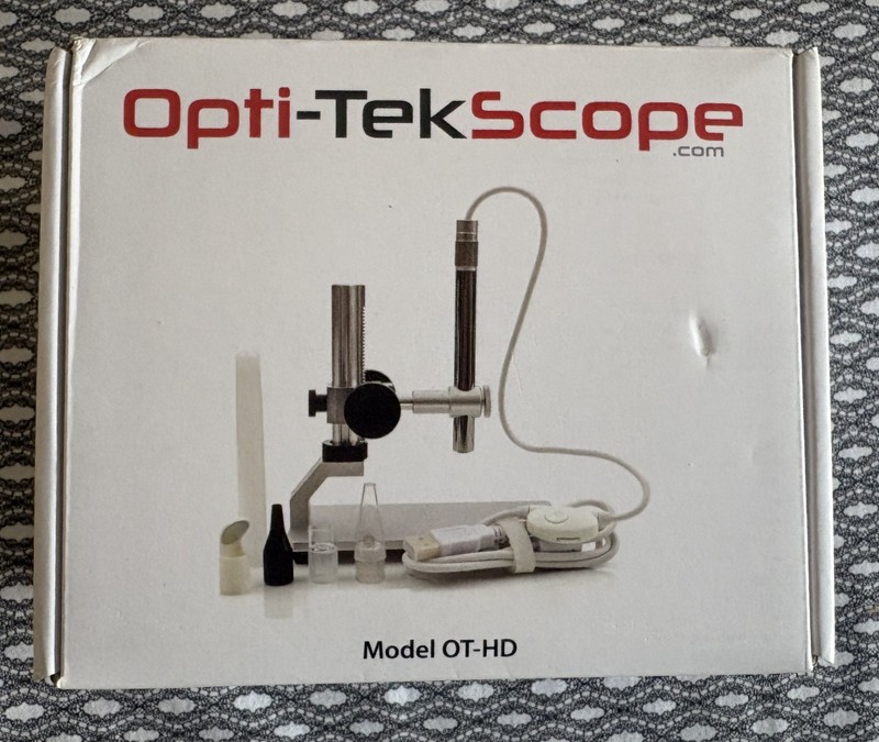 Opti-Tek Scope Model OT-HR Digital Microscope in Original Box