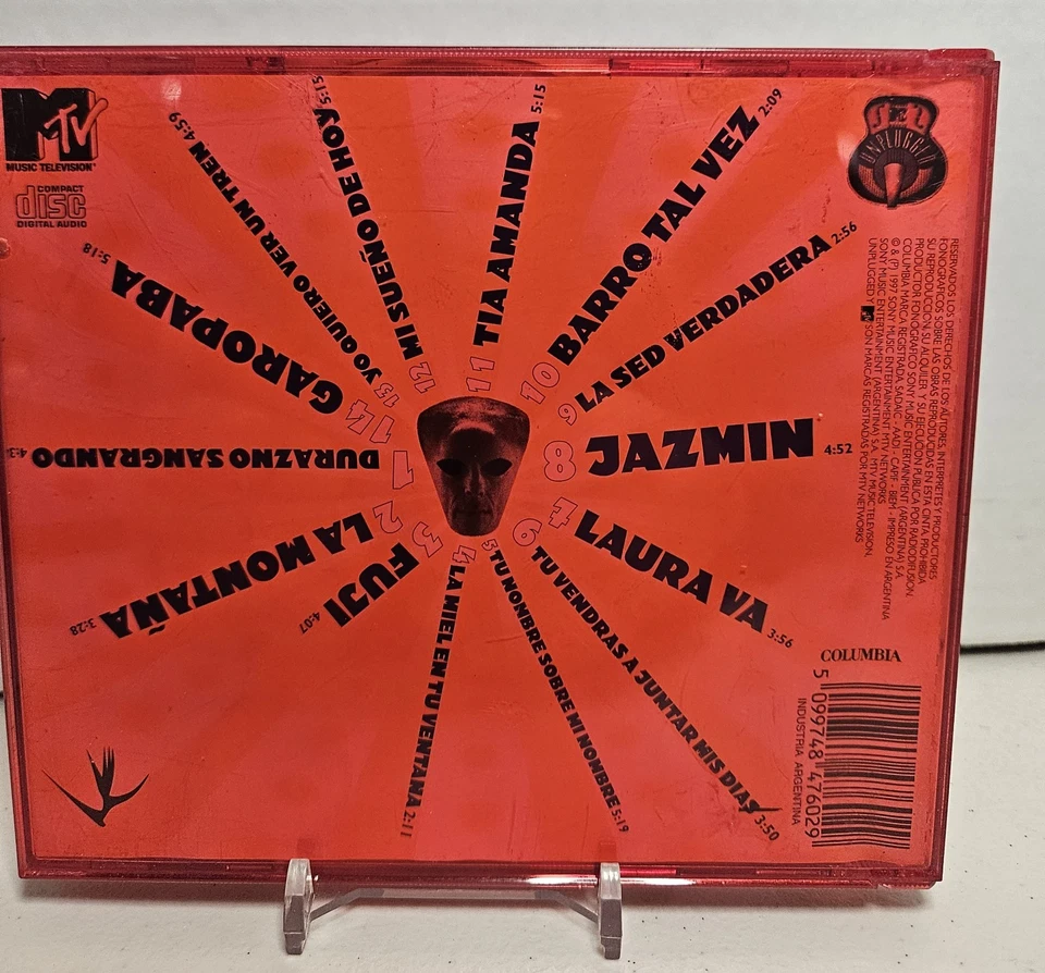 Luis Alberto Spinetta: Estrelicia MTV Unplugged USED (CD 1997) Red Case, Rare! - Image 2 of 4