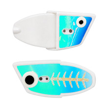Pack of 2 Custom Super Glow Meatheads - Salmo...