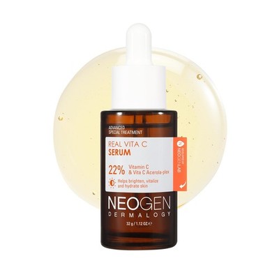 DERMALOGY by NEOGEN Real Vita C Serum, Hydrating Vitalizing Facial Serum with...