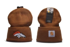 Carhartt '47 Beanie Broncos Adult Knit Hat Cap NWT
