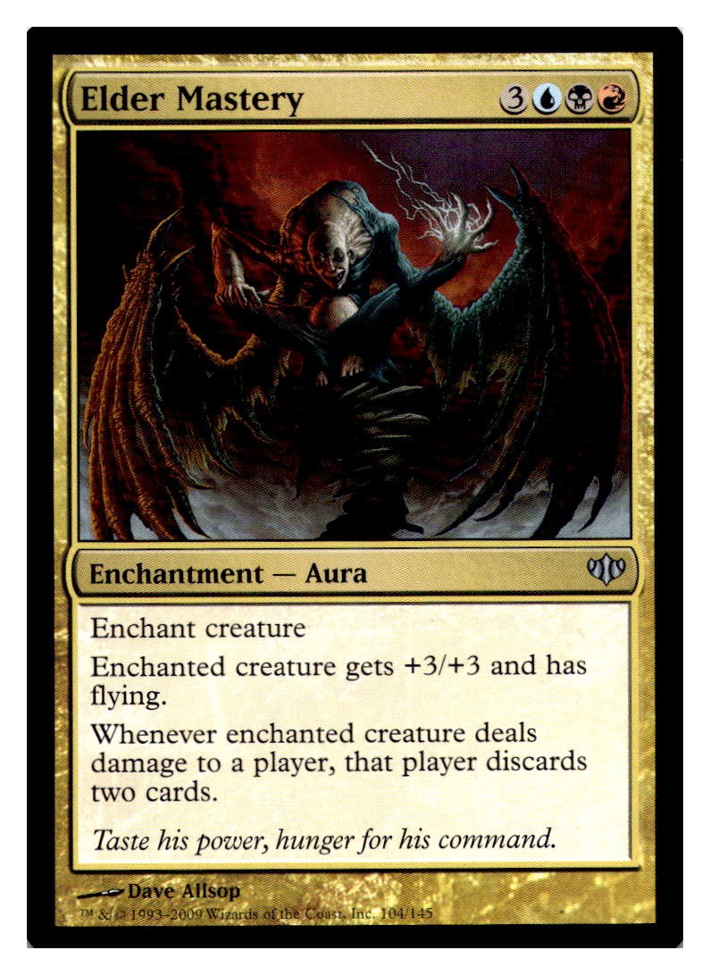 ELDER MASTERY UC CONFLUX 104 MAGIC: THE GATHERING NM/M