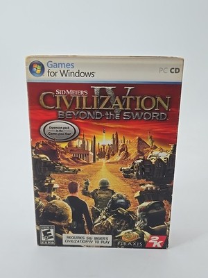 Sid Meiers Civilization IV Beyond the Sword Expansion - PC - Used