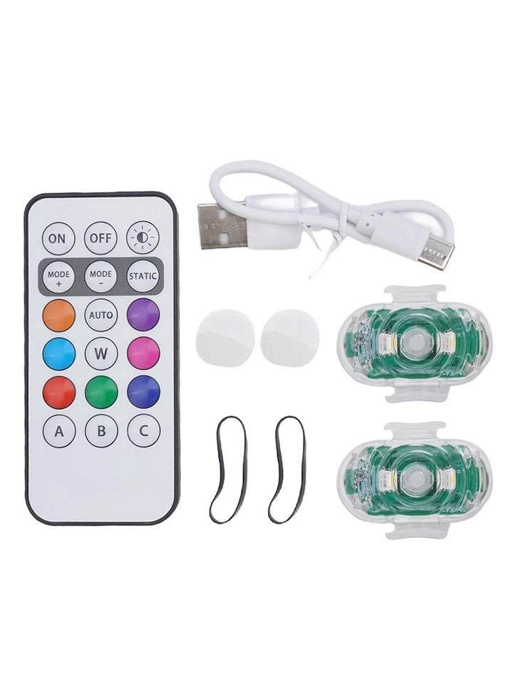 Working Aircraft Anti Collision S Green Safety Night Driving Visibility - Image 4 of 4